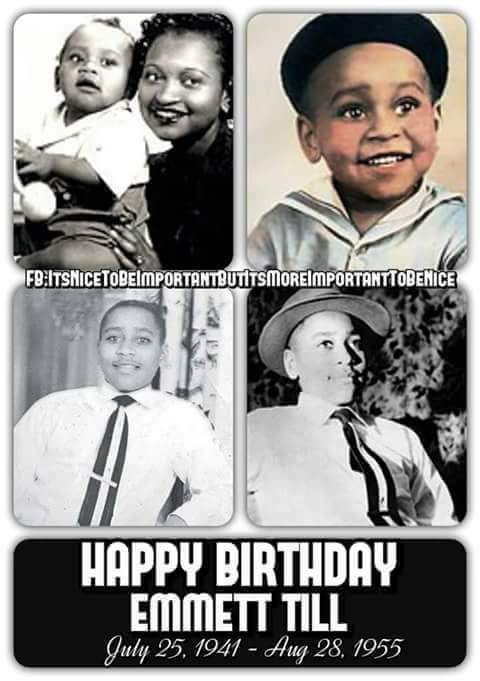 Happy Heavenly Birthday Bruh Emmett Till     Rest in Paradise... 