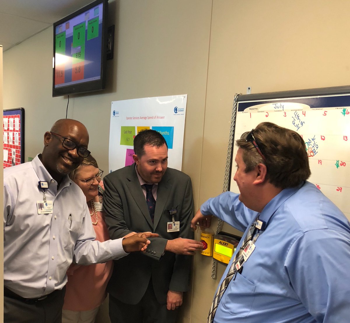 Big day for <a href="/archildrens/">Arkansas Children's</a>! We successfully tested our new <a href="/alertustech/">Alertus Technologies</a> in-building mass notification system for the first time! We are making great strides to improve #emergency communications! #ChampionsForChildren <a href="/amy_cress/">Amy Fallon</a> <a href="/cauley_lori/">l mccauley</a> @ChandaChacon @chetnhoward <a href="/hilarydemillo/">Hilary Hilliard DeMillo</a>
