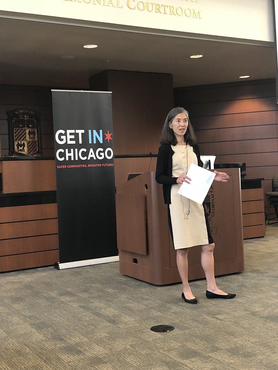 ChiTrust's tweet photo. Dr. Julie Morita, Commissioner of @ChiPublicHealth, wraps up the day with possibilities in a public health approach to supporting acutely high-risk youth. #BSSY #BSSYChicago #BrighterFutures @GetINChicago https://t.co/T1LdBBoZdD