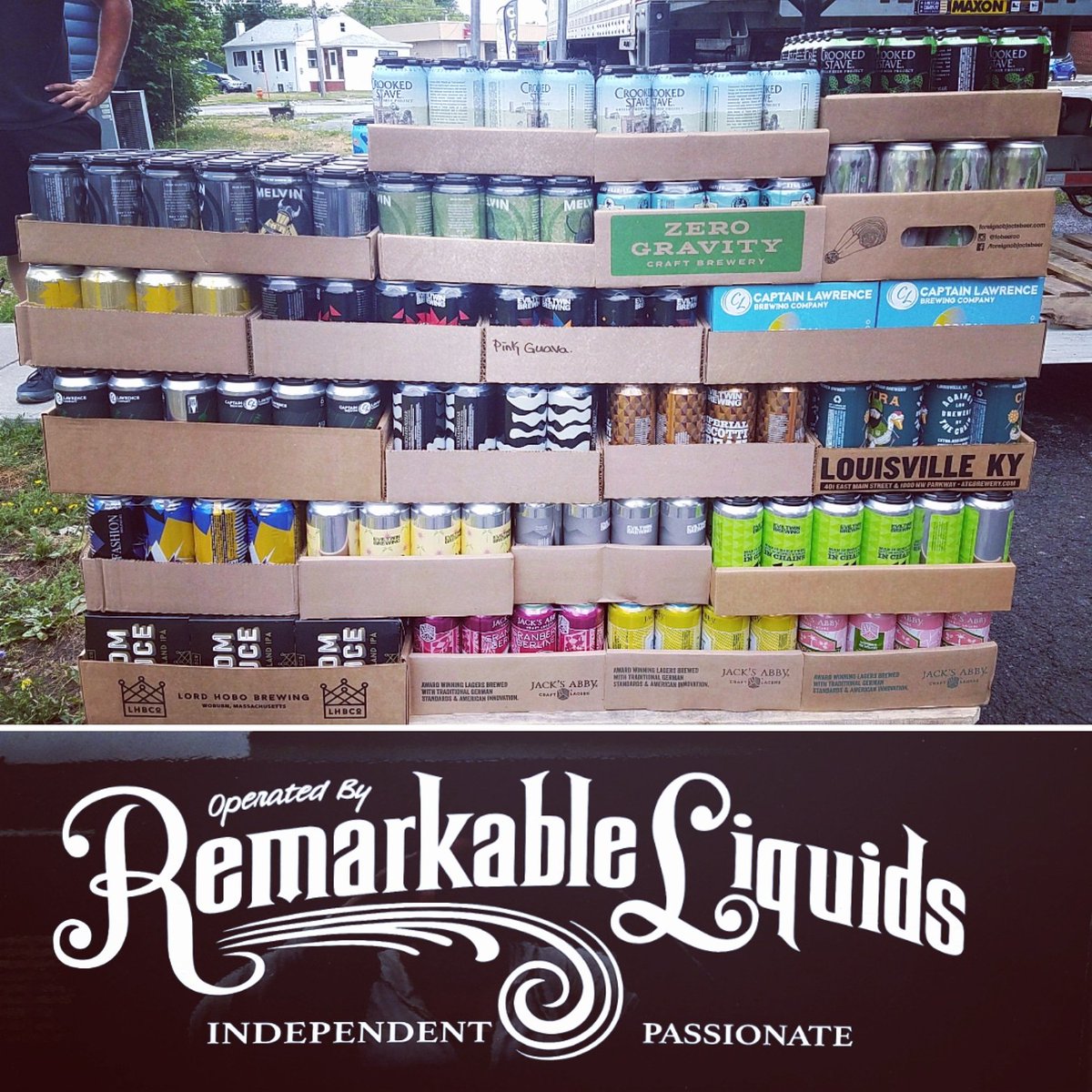 BottlecapsBev's tweet photo. Sneak peek at the #Freshdrops.... #ilovebeer #remarkablewednesday https://t.co/wToRX0O46n