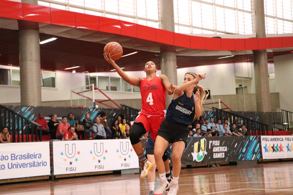 UniUSATeam's tweet photo. #USATeam women’s basketball with a blowout victory over Uruguay, 116-33! https://t.co/c3gcOdo0wD