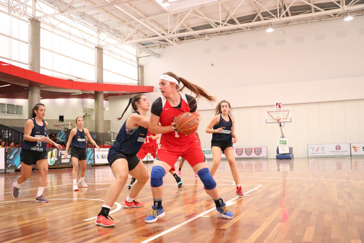 UniUSATeam's tweet photo. #USATeam women’s basketball with a blowout victory over Uruguay, 116-33! https://t.co/c3gcOdo0wD