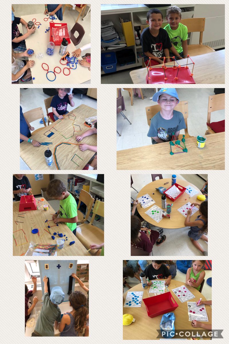 We can practice our math by playing games and building 🔢 #slptldsb2018 #tldsblearns