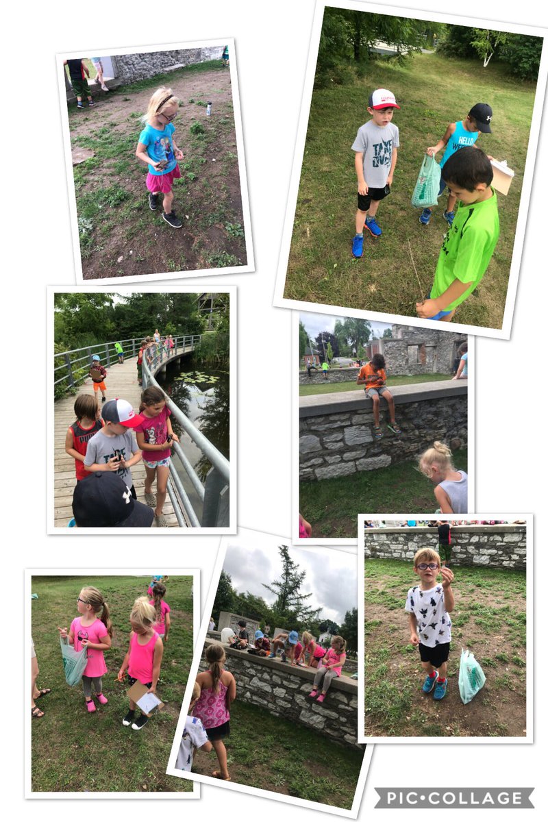 Scavenger hunt fun! 🍃🌲 #slptldsb2018 #tldsblearns