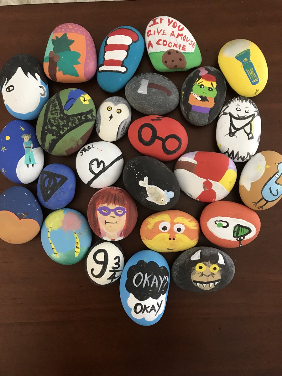 mswalters47's tweet photo. #ManateesRead #UCF More kindness rocks for the library! https://t.co/f5cO1p5YV9