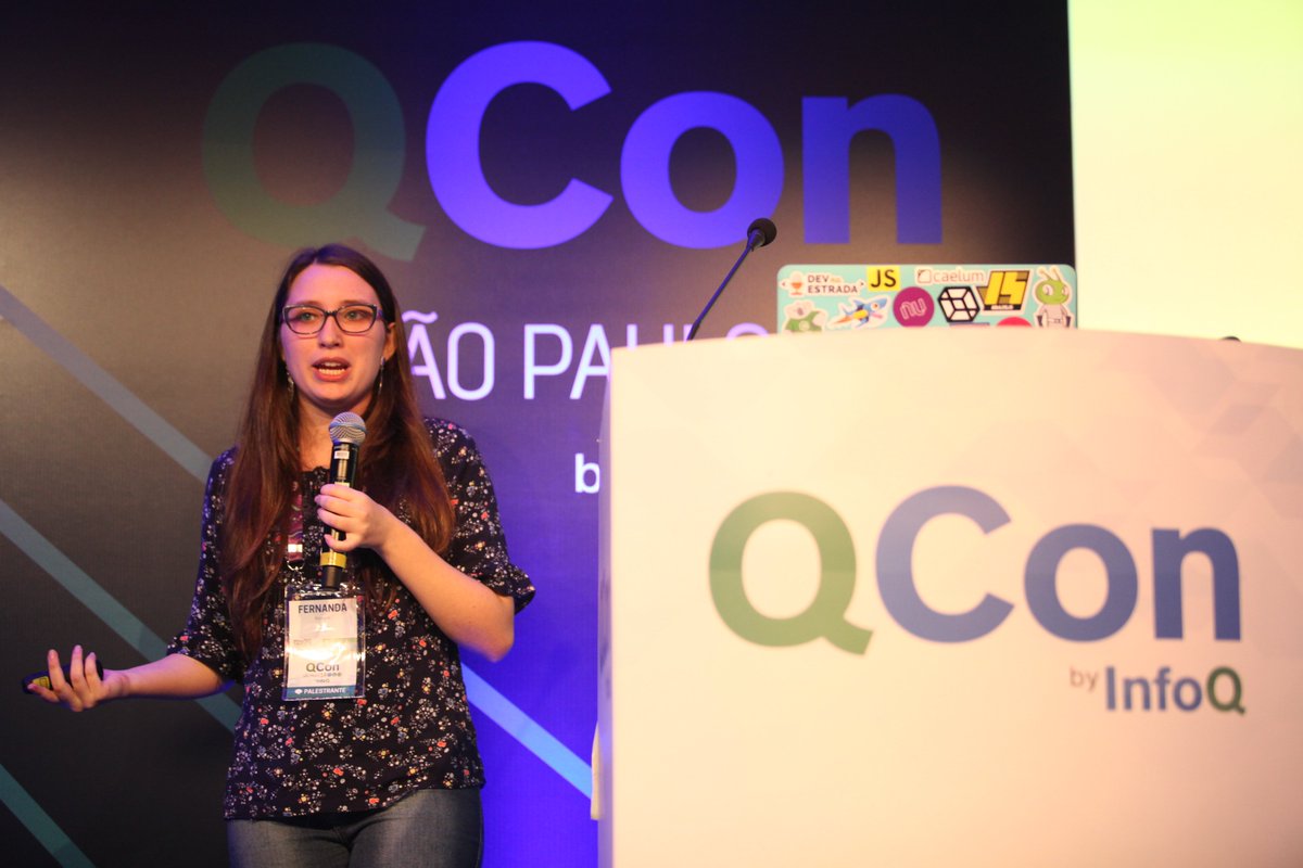 QConSP's tweet image. Reinventar a roda a cada novo framework JS, vale a pena? Saiba isso e muito mais na palestra de @Feh_Bernardo!
infoq.com/br/presentatio…
#Framework #frameworkJS #qcon