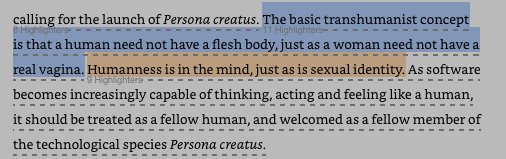 Bodies. Vaginas. Who fucking needs them eh?