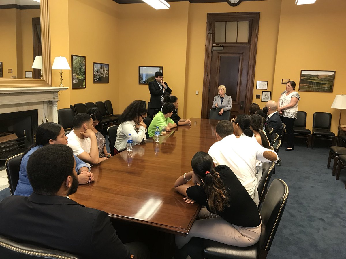 WHEELSnyc (@wheelsnyc) on Twitter photo Thank you <a href="/MurrayCampaign/">Senator Patty Murray</a> for making time to share your ideas with our future leaders! <a href="/NYCOutwardBound/">NYCOutwardBound</a> <a href="/ELeducation/">EL Education</a> Thank you <a href="/MurrayCampaign/">Senator Patty Murray</a> for making time to share your ideas with our future leaders! <a href="/NYCOutwardBound/">NYCOutwardBound</a> <a href="/ELeducation/">EL Education</a>