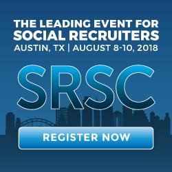 In case you missed it, @SRSConfernece is heading to Austin, TX this August to discuss how to effectively leverage social recruiting strategies to find the best candidates. Use the code VISIBILITY15 to receive a 15% off your registration! hubs.ly/H0cN15X0