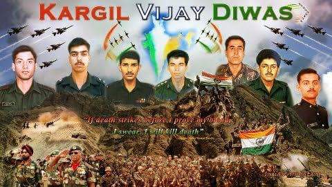 TheLaxmiS's tweet image. #KargilVijayDiwas 1999 में आज ही के दिन भारतीय जवानों ने पाकिस्तान को धूल चटाकर करगिल को फिर से अपने क़ब्ज़े में लिया था। करगिल युद्ध में विजय की 19वीं वर्षगांठ के मौक़े पर राष्ट्र के लिए बलिदान देने वाले शहीदों को श्रद्धांजली अर्पित करते हुए प्रणाम करती हूँ |
#KargilVictory