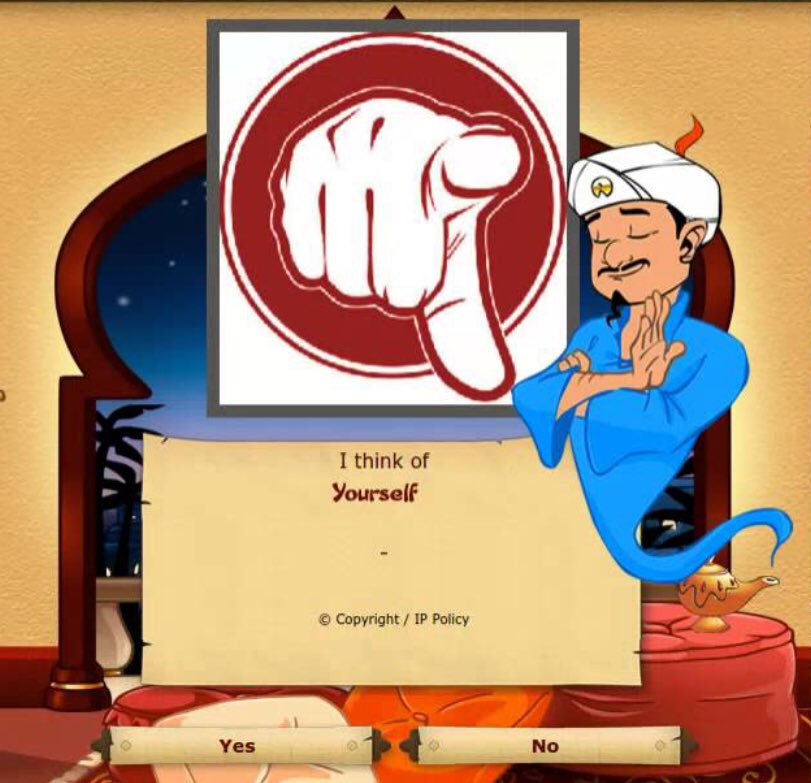 Me against Akinator