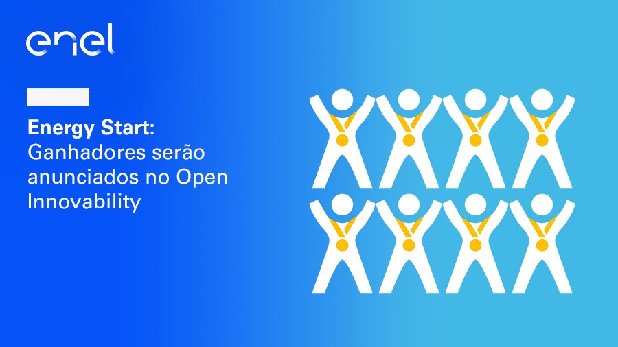 EnelBrasil's tweet photo. Está chegando! Hoje, no Open Innovability, conheceremos as startups que serão parceiras da Enel ou que a empresa passará a investir pelo programa #EnergyStart! https://t.co/SqPXlK5jHH https://t.co/inmfEVrBA7