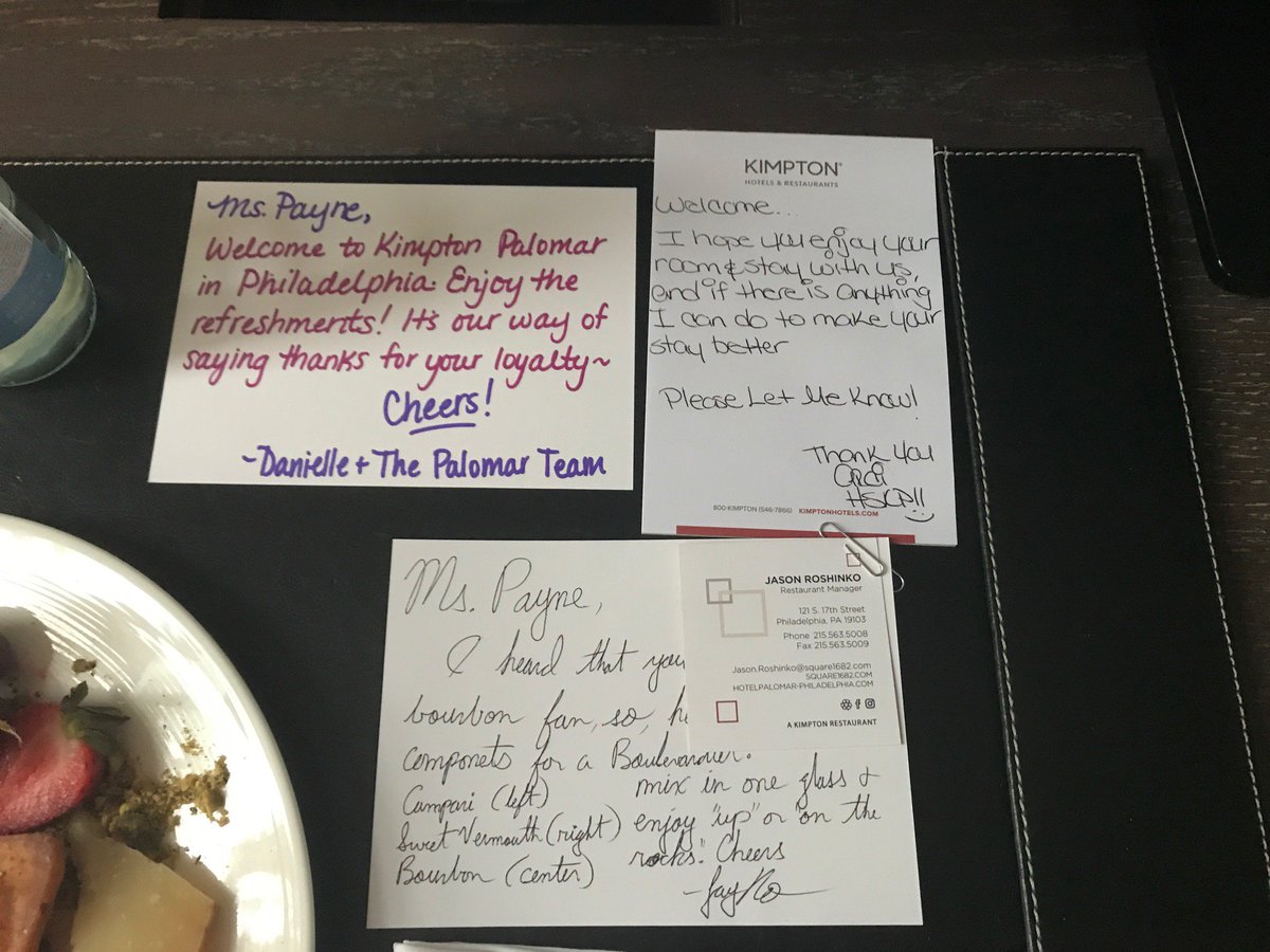 jdanipayne's tweet photo. @Kimpton - Best in class service at the Kimpton Palomar Philadelphia https://t.co/T1hf6riV0g