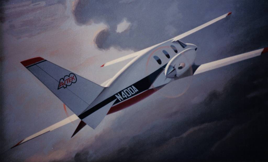 astro_ethanarts's tweet photo. #Avtek 400A prototype and proposed #AvtekAir 9000T concept. Appeared on #Airwolf S3 Ep7 “Eagles” as the “Stappleford X-400”. Sat derelict and totally accessible at my 'home' field of #Camarillo Airport in 1987 or '89, my brother and I were all over it. #avgeek https://t.co/XSMLSaEOgj