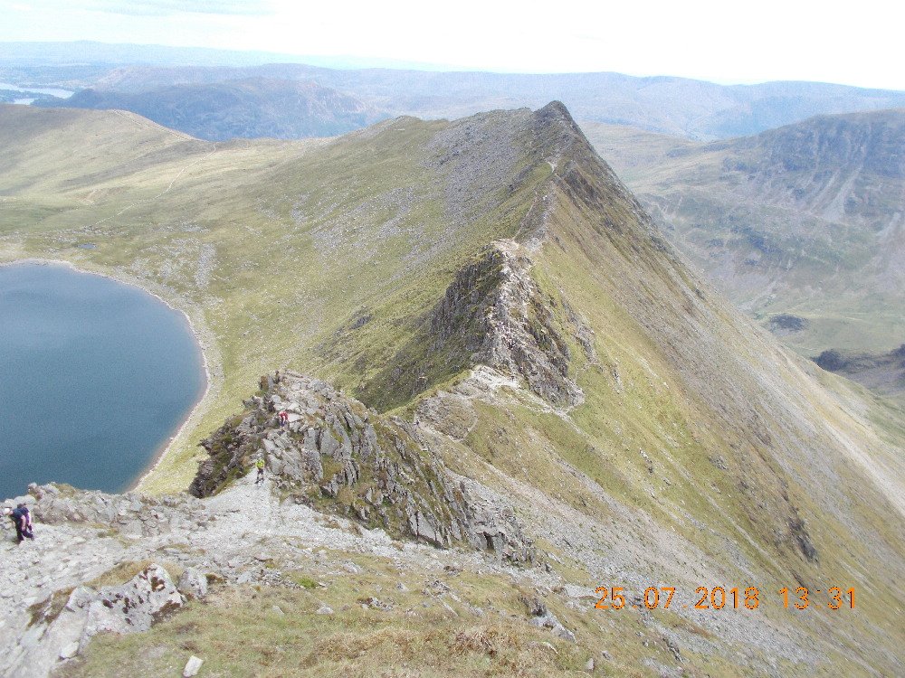 KnipeMike's tweet image. Why I didn't wear a kilt up Helvellyn