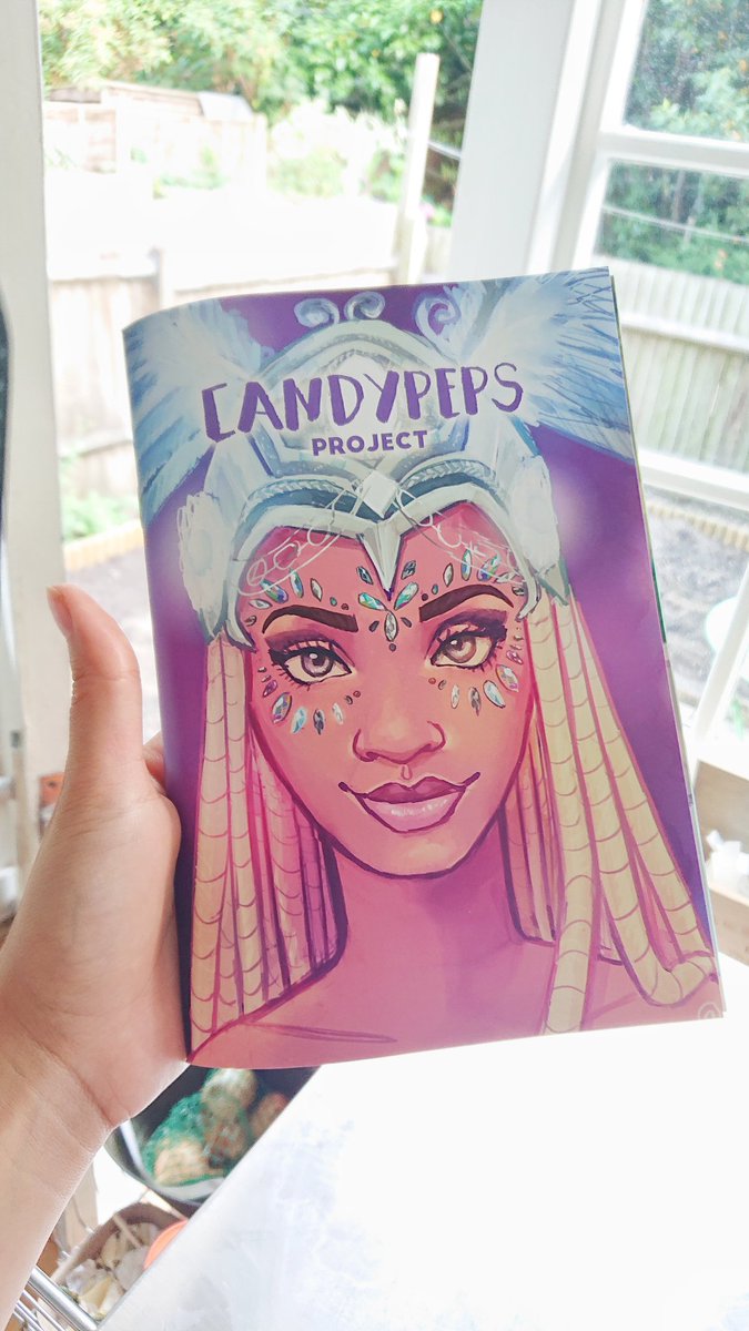 CandypepsIsland's tweet photo. Received my new zine 😍😍 Candypeps universe, A5, 42 pages full colour (10pages with exclusive drawings)!! Available this week end in LFCC London and online soon after!! 🌟🌟 #zine #comicartist #LFCC2018 #candypeps https://t.co/zR2AhCepM1