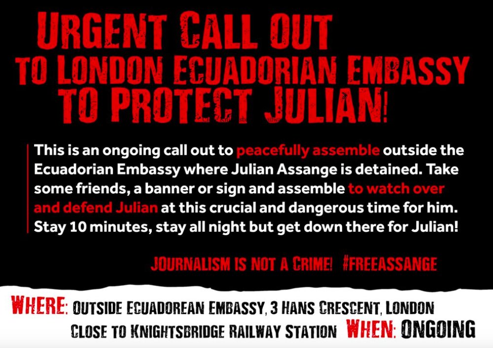 #Unity4J #Action4Assange #FreeAssange #JulianAssange #DefendWL