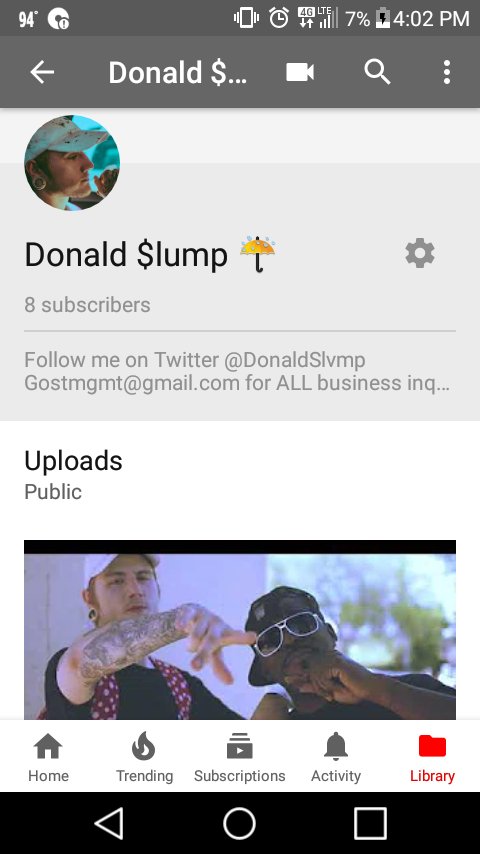DonaldSlvmp's tweet photo. Subscribe to the channel on @YouTube for 🔥 videos we got so many coming 💯
Lets get those numbers up 🙏
#Donald2020 #SlumpNotTrump https://t.co/zvfUVh6idr