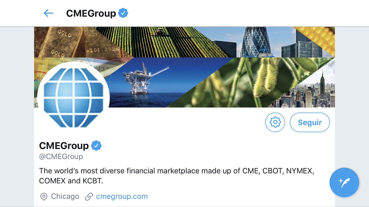 BlogueroDigital's tweet image. #CME Group afirma en Twiter ;“Los Contratos de futuros de #bitcoin aumentan un 93% en los últimos 4 meses”. By #BlogPaperNews on 
@finect ¿Podría tener un efecto positivo en el precio incluir a bitcoin en mercados financieros ya legitimados por el público?