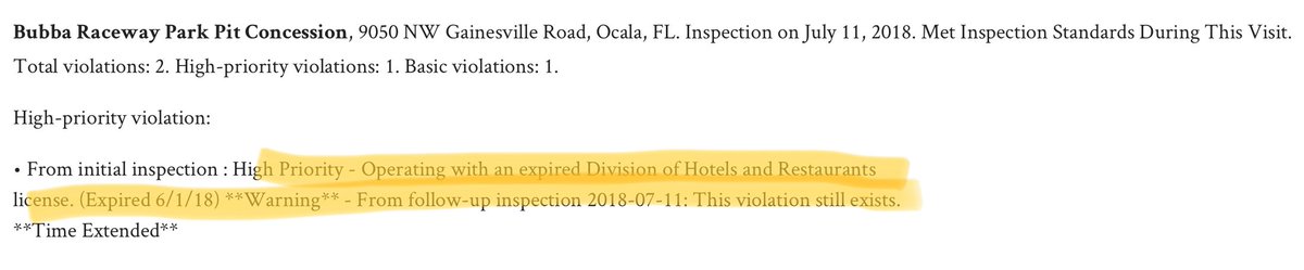 JStamovic's tweet photo. When are you going to renew your  Division of Hotels and Restaurants license @btlsradio? You’ve been warned twice. Need to setup a GoFundMe to pay the fee? https://t.co/EXqKcAfgsP
