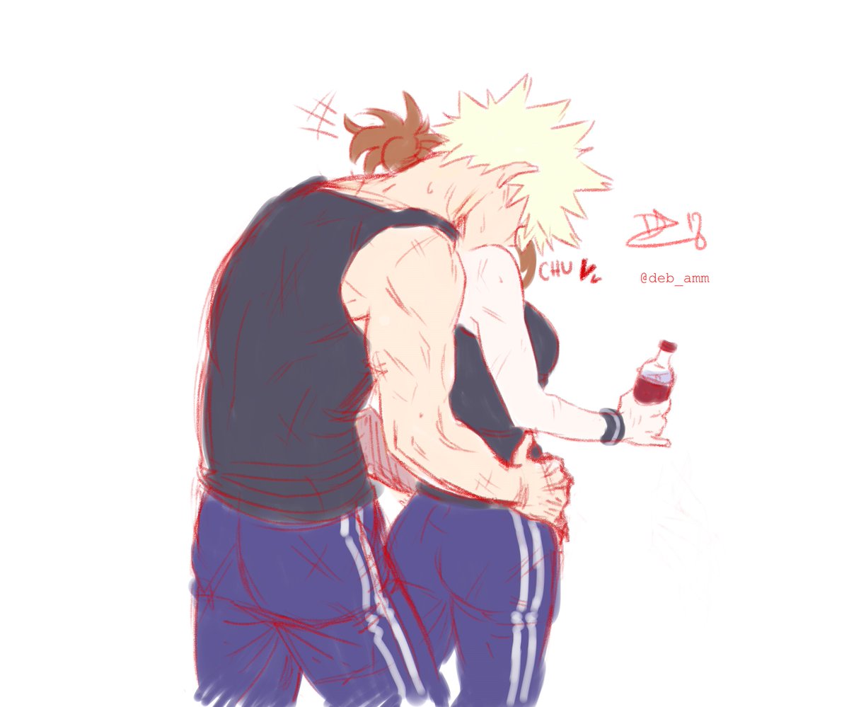 deb_amm's tweet photo. After the training 🥰
#myart #bnha #僕のヒーローアカデミア 
Vote using this hashtag!
#爆豪とお茶子でタッグ点灯 https://t.co/zoZkvbhVCO