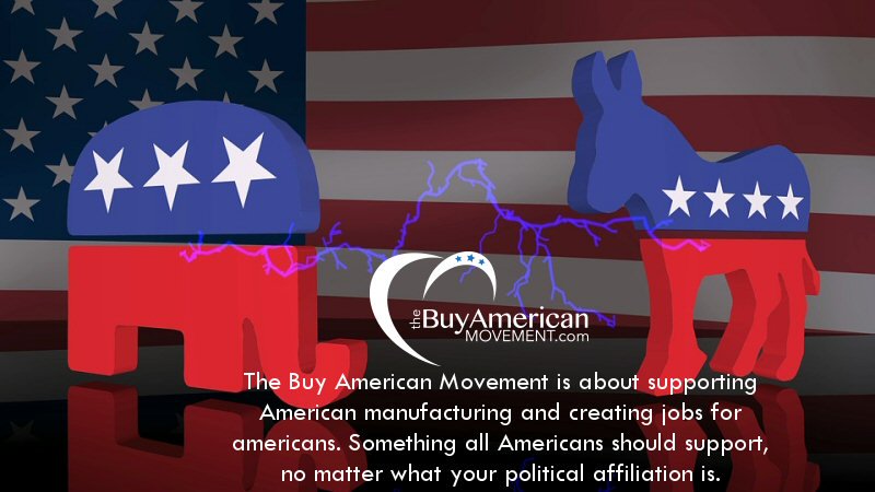 🇺🇸The Buy American Movement is about supporting American manufacturing and creating jobs for Americans. Something all Americans should support, no matter what your political affiliation is. thebuyamericanmovement.com #madeinamerica #madeinusa #bipartisan #americanmade