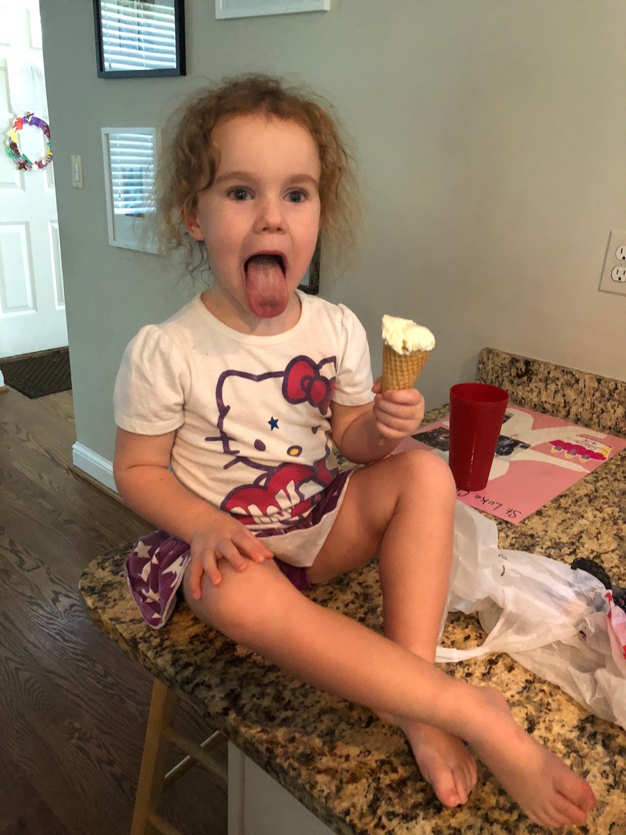 rhondamortensen's tweet photo. She's not afraid to say her momma is a great #realtor! Happy National #VanillaIceCream Day! #mdrealtor #varealtor #realtorlife #icecream #sellingsilverspring #silverspringagent #buyersagent #sellersagent #dcrealtor @GYoungJr https://t.co/A2BtTXifsf