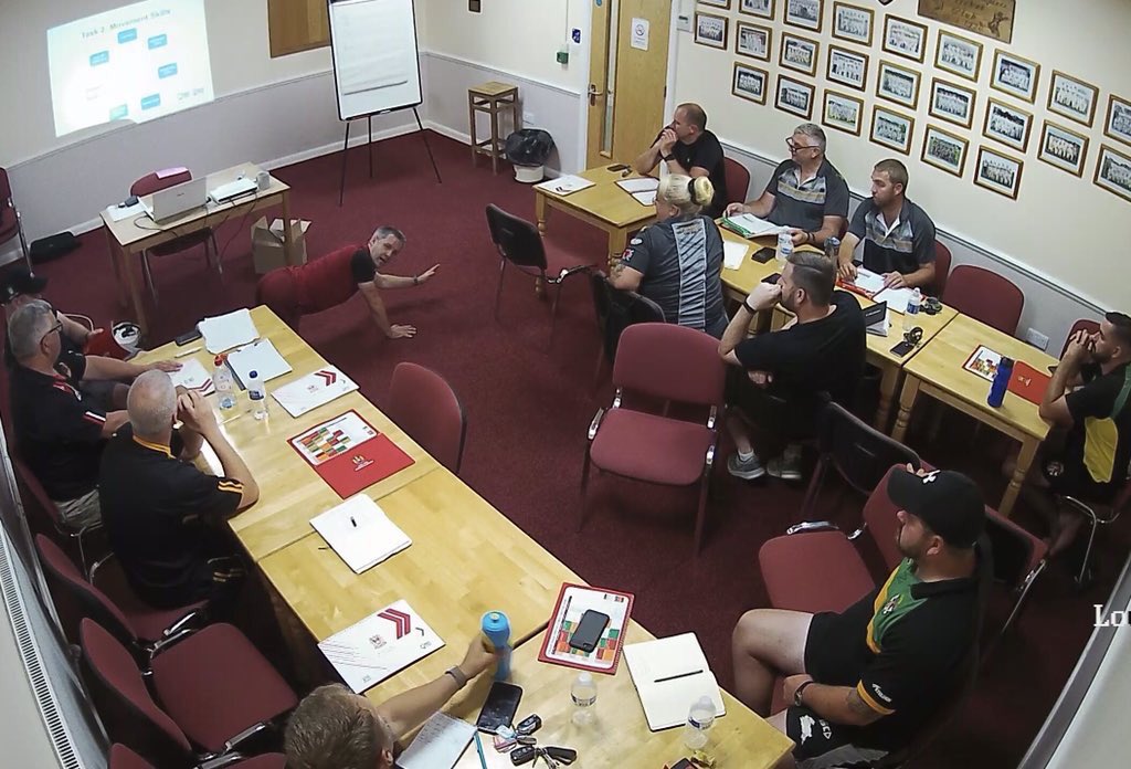 WiganWarriorsCF's tweet photo. @DougOwen10 underway with tonight’s @ETP_RL Block 3 hosted by @HindleyArlfc https://t.co/tzryq7IMx8