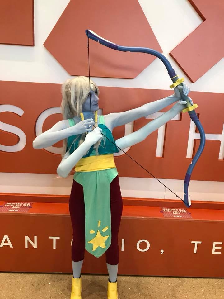 PVCArmory's tweet photo. Opals bows :) One of our custom jobs. https://t.co/6G69WHiBDt