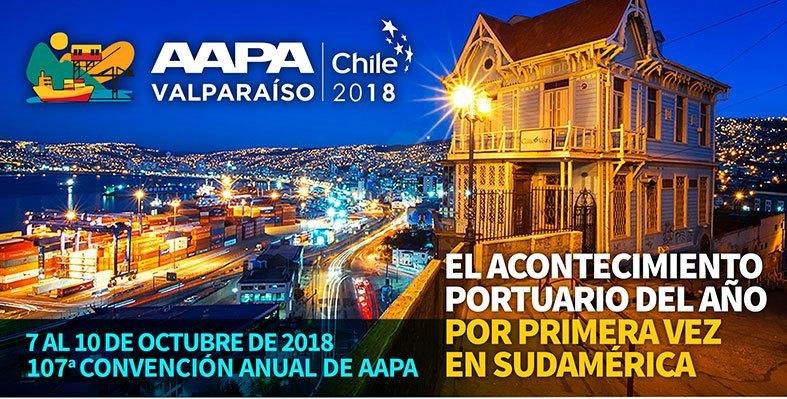 PuertosLatam's tweet photo. Cada vez más cerca!! Haz tu inscripción y reserva tu hotel para participar de AAPA Valparaíso 2018. Quedan pocas habitaciones disponibles!! Ingresa a https://t.co/n3YMrp7neb y sé parte del acontecimiento portuario del año. https://t.co/T5R9cIkqbJ