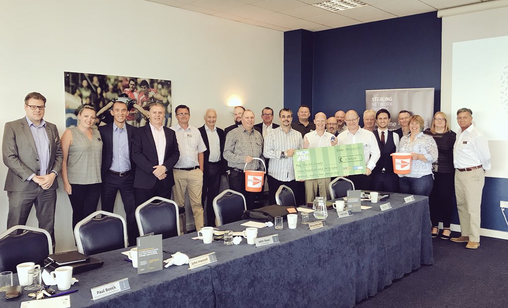 Shoutout to all the amazing  #WorcestershireHour sponsors that helped SW&amp;A and <a href="/citysigns/">CitySigns</a> raise just short of £1,000.00 for <a href="/mssocietyuk/">MS Society UK</a> from our Charity Non-Golfers golf day... <a href="/AndyJarrettMS/">Andy Jarrett</a> was pleased to accept the cheque @SterlingWorcsAM Last Thursday <a href="/SixwaysStadium/">Sixways Stadium</a>