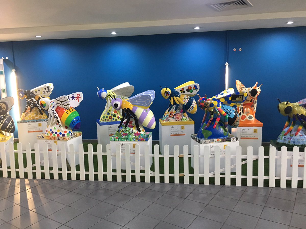 Wythenshawe supersized bee has landed <a href="/forumcentre/">Forum, Wythenshawe</a> and we love it.  Happy to be involved in something so special <a href="/gustavbonnier/">Gustav Bonnier</a>