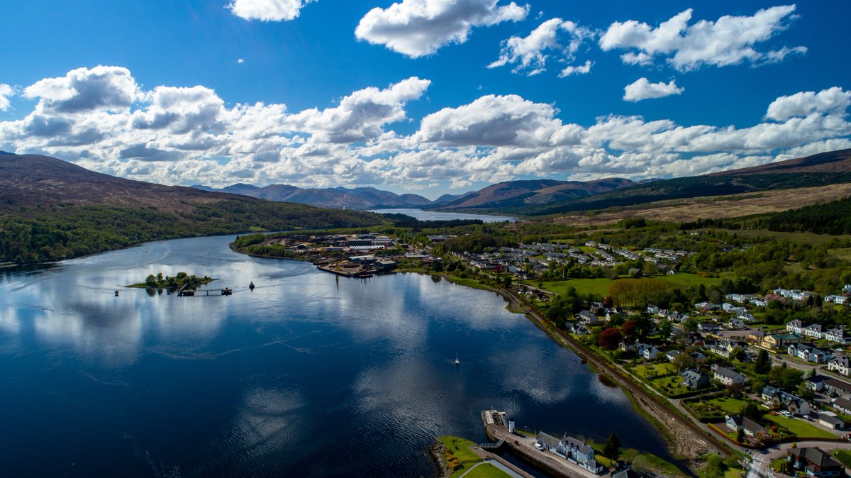 drones2infinity's tweet photo. Great view of Corpach and down Loch Eil. #corpach #lochaber #locheil #bswtimber #fergusontransport #clouds #drone #dji #dronephotograhy #infinitydronesolutions https://t.co/RQVjFReFzV