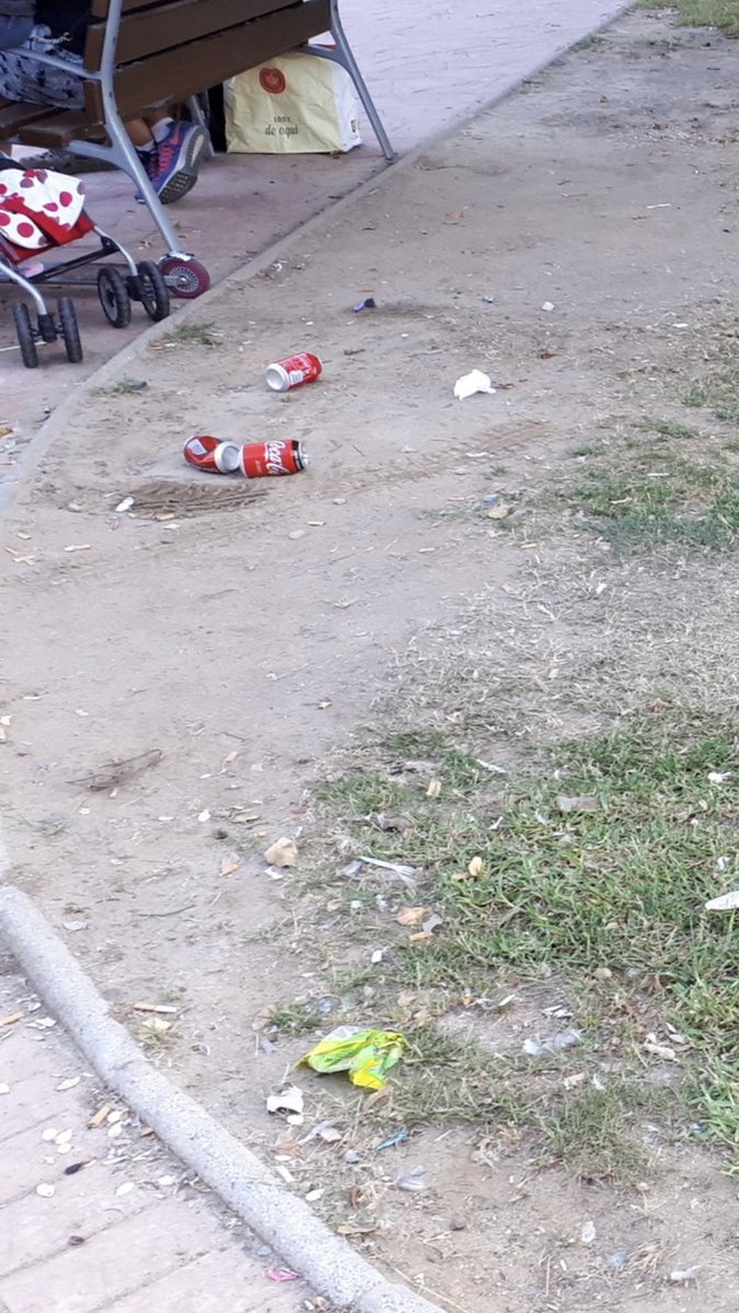 AscoMalaga's tweet photo. Como veréis no es Calle Larios , pero por favor @pacodelatorrep no tape los jardines malagueños con césped de plástico https://t.co/hJkI6rZFmy