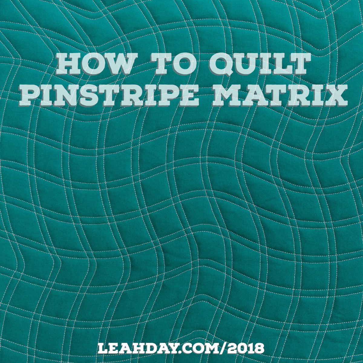 leahday's tweet photo. I have a beautiful quilting tutorial for you today! Learn how to quilt Pinstripe Matrix and add a touch of elegance to your quilt with evenly spaced curving lines. Learn how to quilt this design with both walking foot quilting and ruler foot quilting ri... https://t.co/NLgPPLqDd9 https://t.co/f9FYESLxyd