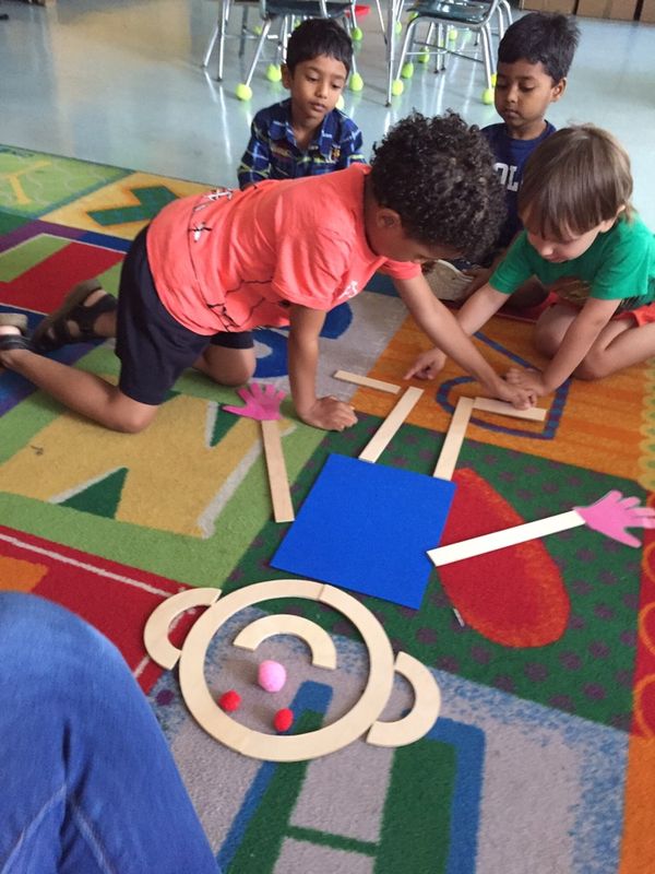 MissVaccarella's tweet photo. Building Mat Man #SPEFSummerStart2018 https://t.co/bhPgQ5gDUz
