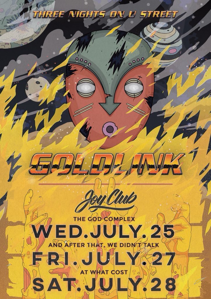 cisceroo's tweet photo. Who ready? @GoldLink https://t.co/R6HHwh53GF
