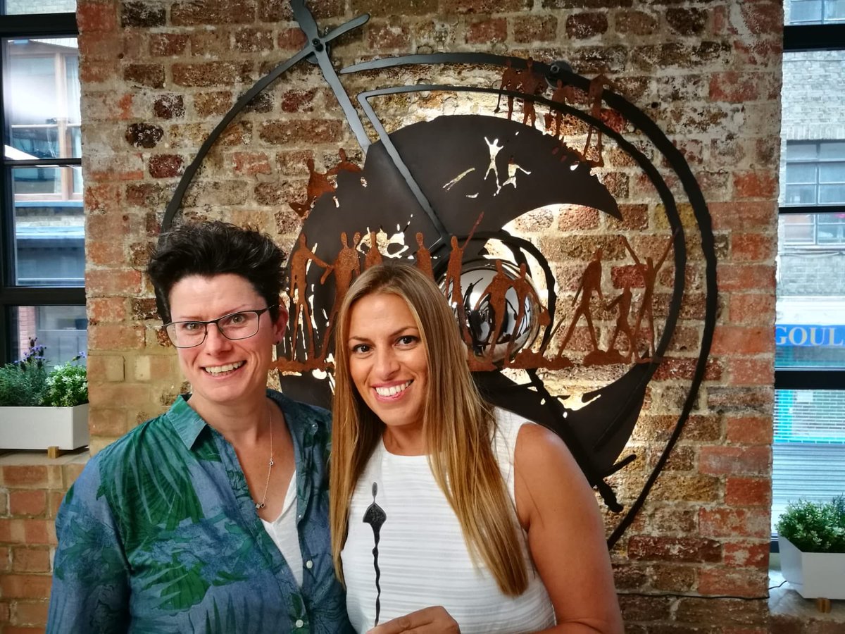 Carla_IBIGroup's tweet photo. Paula @sculptor_43 talented artist that did the wonderful wall piece for our London Studio @ibigroup talked us through the process. Was a great journey! Thank you Paula for the great presentation! Everyone in the office loved #creativemine #IBIPeople https://t.co/zqdyIjcum1
