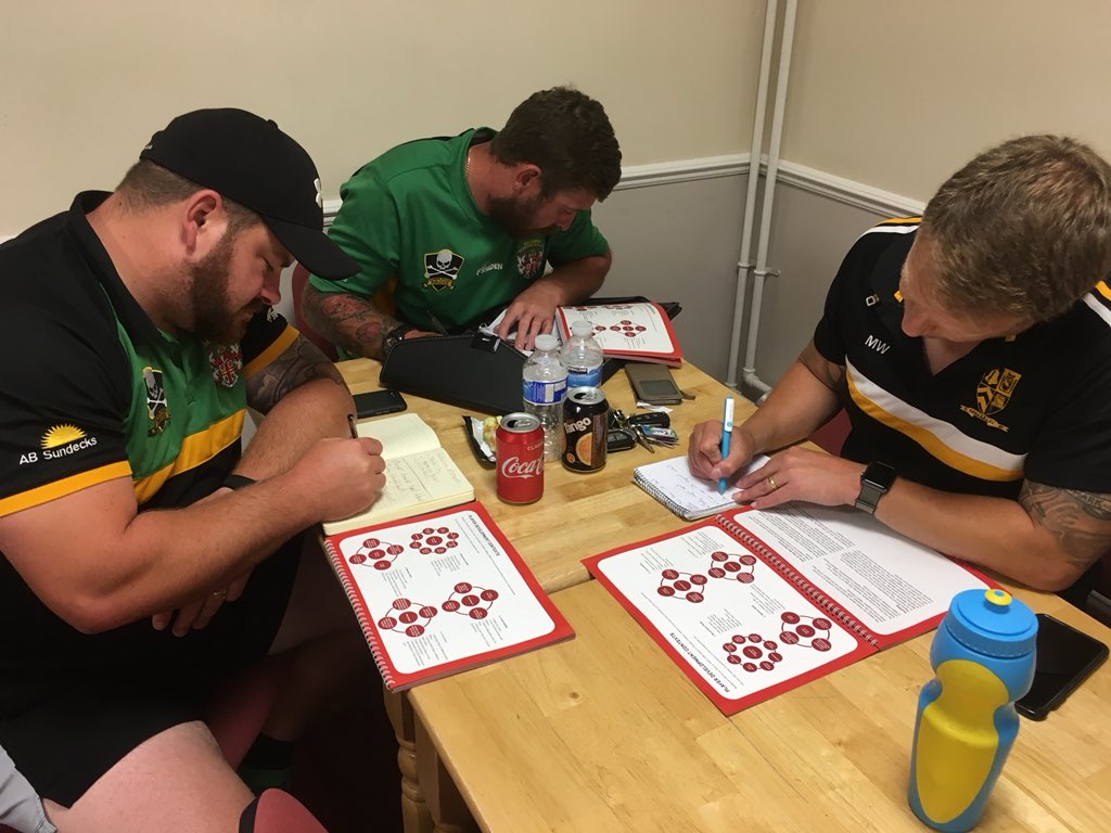 AJAtherton's tweet photo. Thanks to @HindleyArlfc and @bazzert9 for hosting tonight’s Coach Education and @DougOwen10 to the coaches for giving up their time! @ETP_RL https://t.co/FsgkuvJWMZ