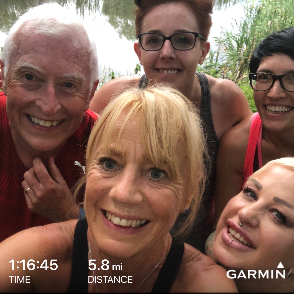 SueCub's tweet image. Our Monday night running gang Brian,Zoe,Claire and Jacq 🏃‍♀️