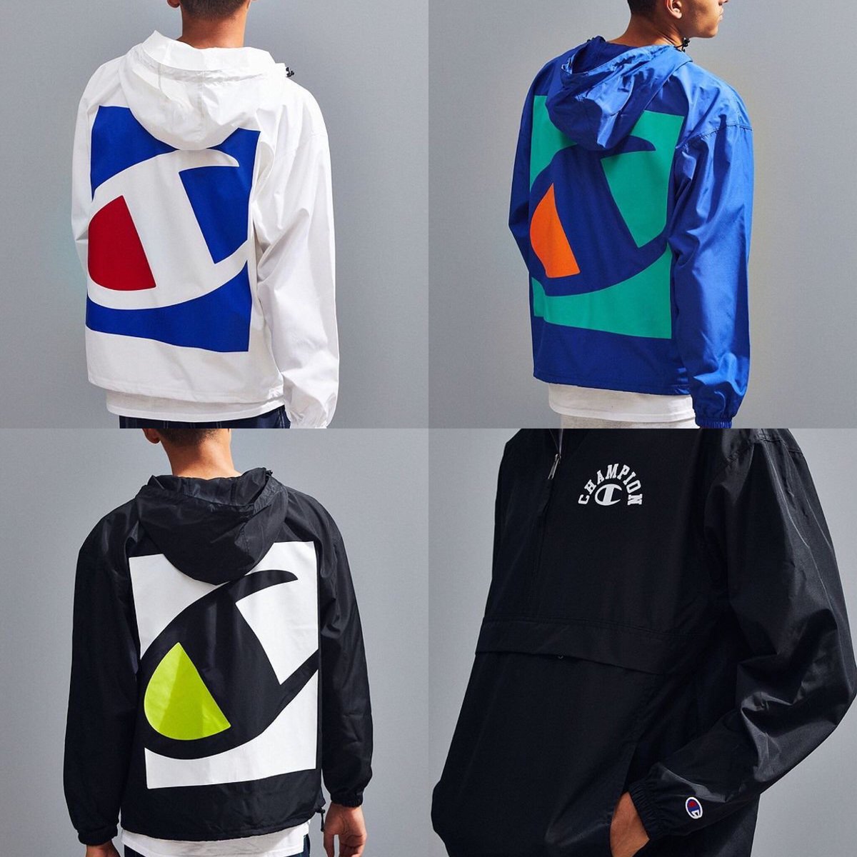 urban outfitters champion windbreaker