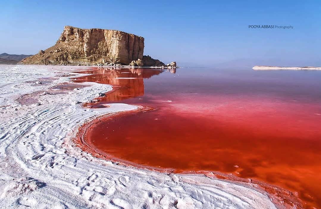 persiantrv's tweet photo. #Urumia_lake is an endorheic #salt_lake in #Iran.The lake is between  the provinces of East #Azerbaijan and West Azerbaijan in Iran, and west  of the southern portion of the #Caspian_Sea. it was the largest #saltwater #lake on #Earth. 
Photo: pooyaabbasi 
https://t.co/GhxftIyNu4 https://t.co/rj6Eo4vPGY