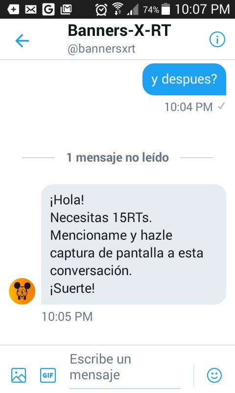 necesito 15rt para q @bannersxrt 
RECUERDA HOY POR TI MAÑANA POR MI
Gracias!!!