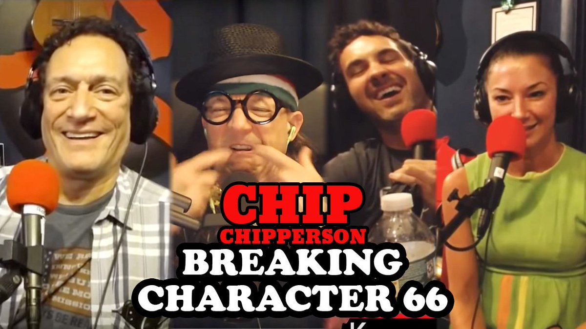 .@ChipChipperson breaking character with @CoyoteVest guy | youtu.be/WPwShTLp54E | and @marknormand @anthonycumiacm @cristinapalumbo @riotcast #chipchipperson @chiparmey