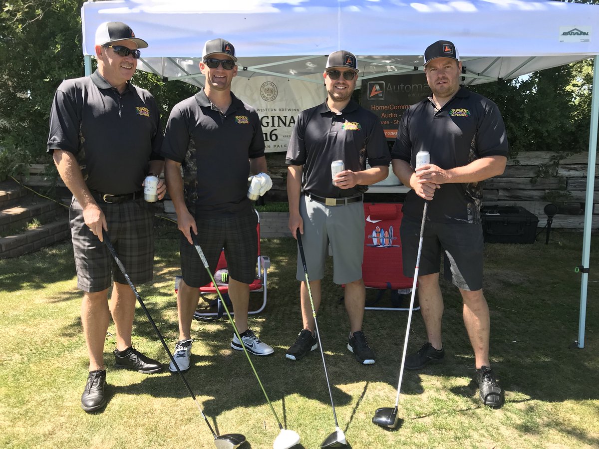 Automated_AV's tweet image. Proud Sponsor of the Ryan Schlechter Memorial Golf Tournament.  Thanks to Chad Bakke, Smitty’s Normanview and Great West Brewing to help make our hole top notch!