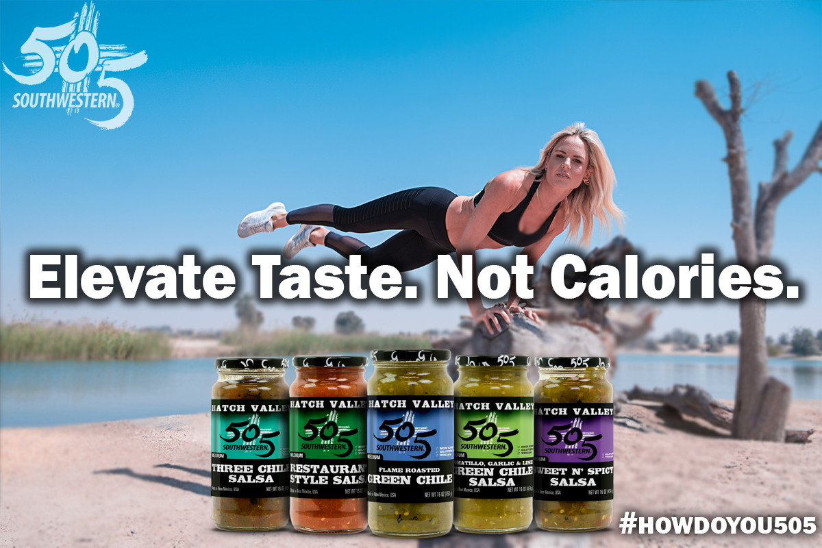 Using the BOLD Flavors of Hatch Valley and all natural ingredients, 505 Southwestern can ELEVATE the flavor of your next meal without elevating the calories! #howdoyou505 #nonGMO #vegan #fit #paleo #glutenfree #healthy #healthylife #MondayMotivation