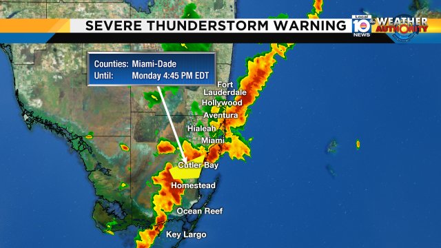 Local 10 Weather Alert Severe Thunderstorm Warning for the highlighted areas. For more info bit.ly/krCDQ?utm_medi… https://t.co/11ZJqAOoQG
