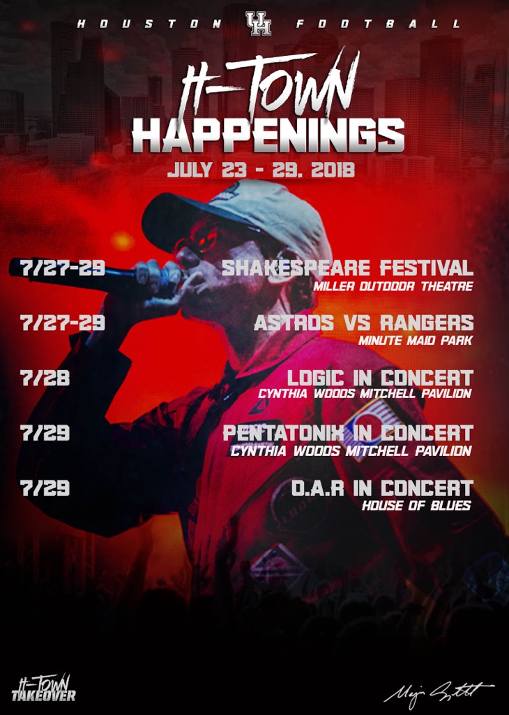 UHFBRecruiting's tweet image. This is what’s happening this week in H-Town.
#GOCOOGS #19NITE