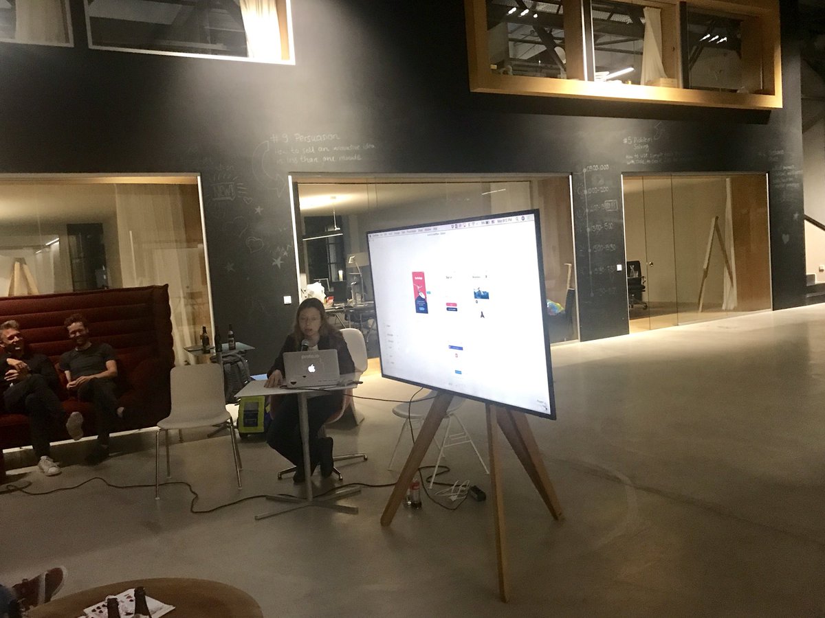 svorklab's tweet photo. Woop Woop this looks very promising thanks @ATzanavari for presenting @overflowapp at our Sketch Meetup. #SketchMunich #overflowapp @protoio https://t.co/ZcKC4UlBV8