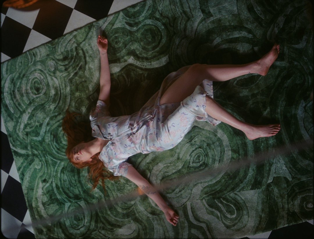 Outtake from the ‘Hunger’ music video via AG Rojas on Instagram!